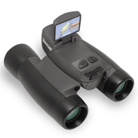 Back View of CaptureView 8x42mm, 2.0 Megapixels with LCD, Black