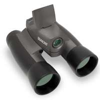 Front View of CaptureView 8x42mm, 2.0 Megapixels with LCD, Black