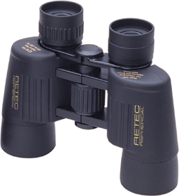 Aetec Binocular, Model 870201, 8x40 Wide Angle, Black Rubber